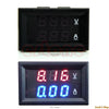 New LED Amp Dual Digital Volt Meter Gauge DC 100V 10A Voltmeter Ammeter Blue + Red Consumer Electronics