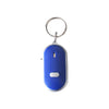 Wireless Whistle Key Finder Keychain For Women Men Anti-Lost Device Keyrings Electronic Anti-Theft Ellipse Plastic Key Search