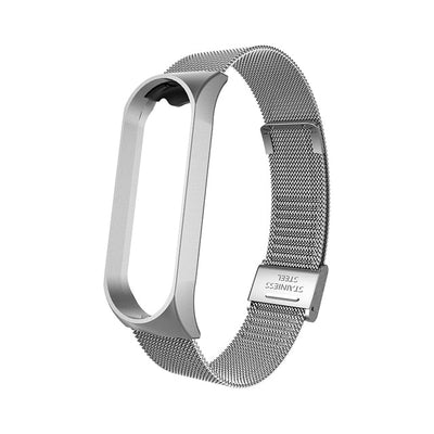 Stainless Steel For Xiaomi Mi Band 2 3 4 Strap Wristband Smart Watch Strap For Xiaomi Mi band 4 3 NFC Bracelet Accessories