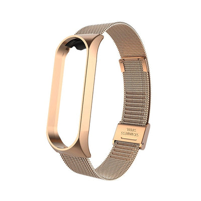 Stainless Steel For Xiaomi Mi Band 2 3 4 Strap Wristband Smart Watch Strap For Xiaomi Mi band 4 3 NFC Bracelet Accessories