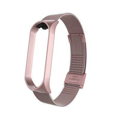 Stainless Steel For Xiaomi Mi Band 2 3 4 Strap Wristband Smart Watch Strap For Xiaomi Mi band 4 3 NFC Bracelet Accessories