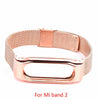 Stainless Steel For Xiaomi Mi Band 2 3 4 Strap Wristband Smart Watch Strap For Xiaomi Mi band 4 3 NFC Bracelet Accessories