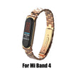 Stainless Steel For Xiaomi Mi Band 2 3 4 Strap Wristband Smart Watch Strap For Xiaomi Mi band 4 3 NFC Bracelet Accessories