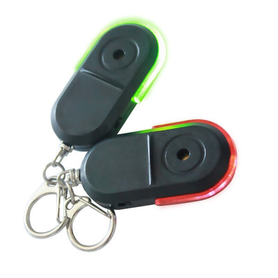 Wireless Anti-Lost Alarm Key Finder Locator Keychain Whistle Sound LED Light Things Tracker Anti-Lost Device for The Elderly Hot