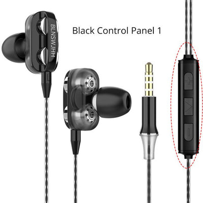 ISKAS Earphones And Headphone Quad-core Headphones Dynamics Phone Mp3 Cell Phones Electronics Consumer Music Bass Good 3185