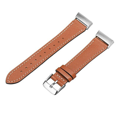 Luxury Genuine Leather Strap Watchband Replacement for Fitbit Charge 3 Smart Bracelet Belt Wristbelt Watch Straps Accessories