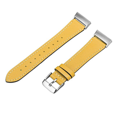 Luxury Genuine Leather Strap Watchband Replacement for Fitbit Charge 3 Smart Bracelet Belt Wristbelt Watch Straps Accessories