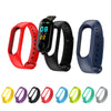 New Watch Colorful Smart Bracelet Accessories Replacement Strap Silicone Bracelet for M3/M4 Bracelet Solid Color