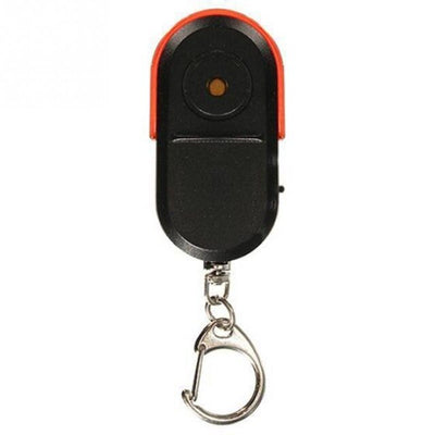 Wireless Anti-Lost Alarm Key Finder Locator Keychain Whistle Sound LED Light Things Tracker Anti-Lost Device for The Elderly