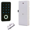 AMS-Fingerprint password combination smart lock digital electronic door lock security smart password lock home alarm