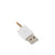 3.5mm Male AUX Audio Plug Jack to USB 2.0 Female Consumer Electronics Electrical Plug Adaptor Converter Cable Durable Portable