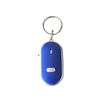 Wireless Whistle Key Finder Keychain For Women Men Anti-Lost Device Keyrings Electronic Anti-Theft Ellipse Plastic Key Search