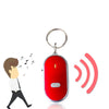 Wireless Whistle Key Finder Keychain For Women Men Anti-Lost Device Keyrings Electronic Anti-Theft Ellipse Plastic Key Search